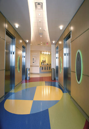 復合花橡膠地板