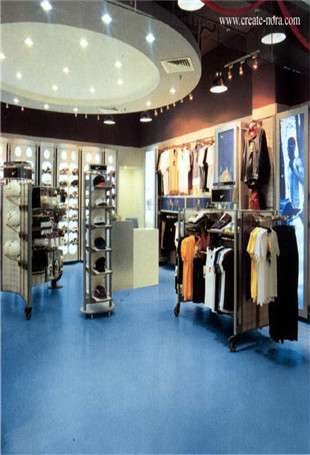 純色平面橡膠地板