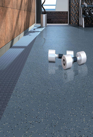 小皮紋橡膠地板