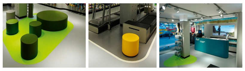 公共建筑橡膠地板