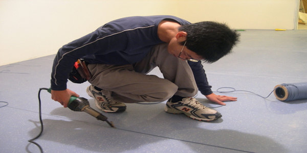 橡膠地板焊接技術(shù)